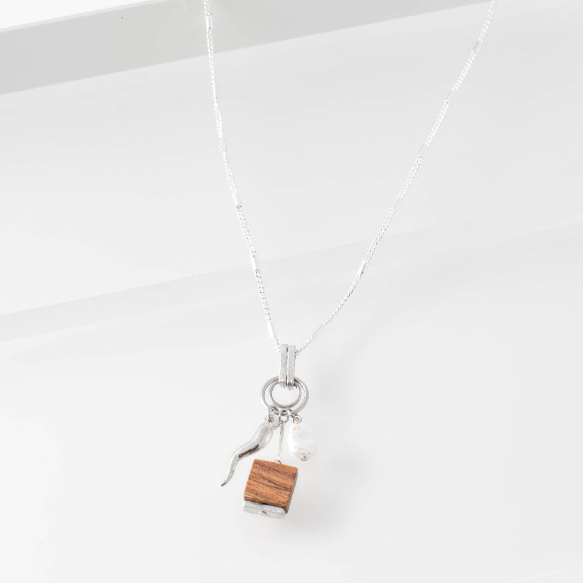 Emmett Silver Necklace