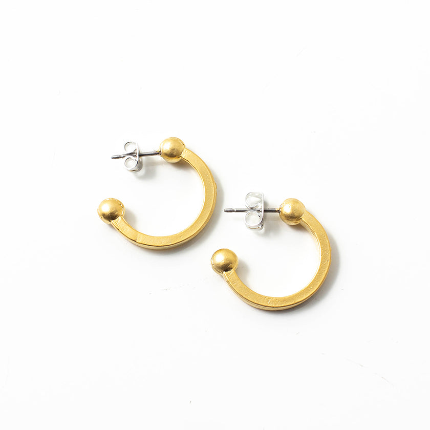 Carlo Gold Earrings