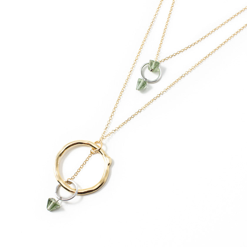 Kena Two-tone Necklace