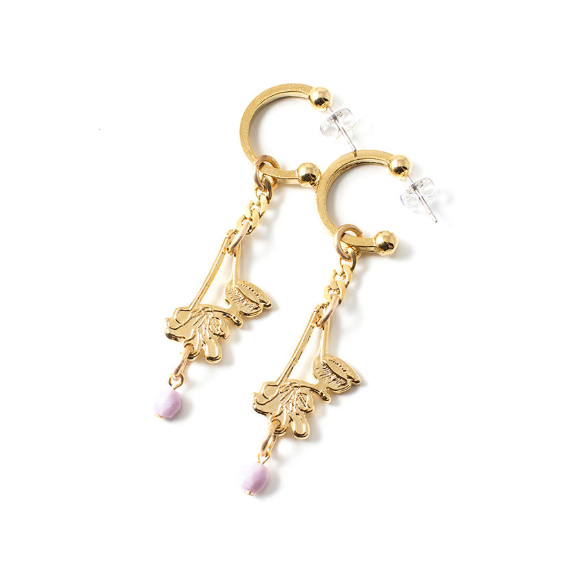 Naxos gold earrings