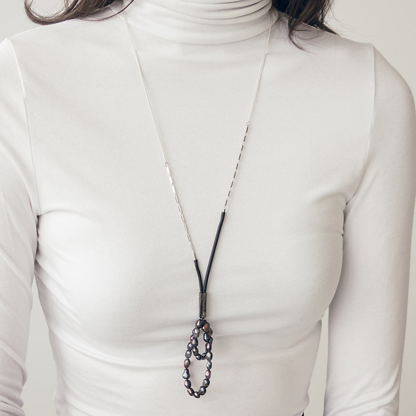 Kisha Silver Necklace