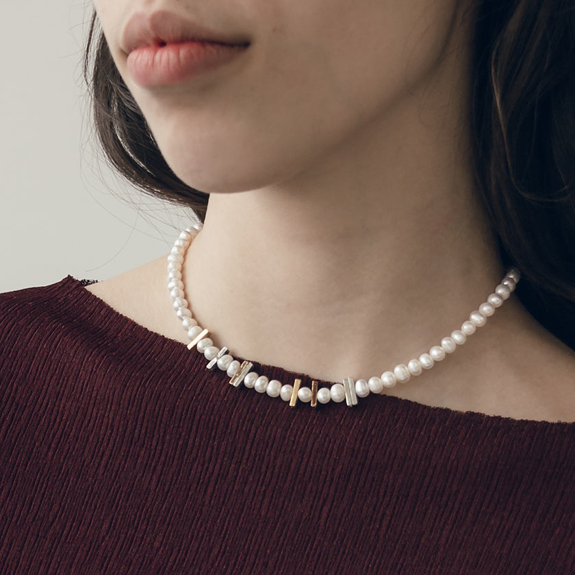 Hemi Two-tone Necklace