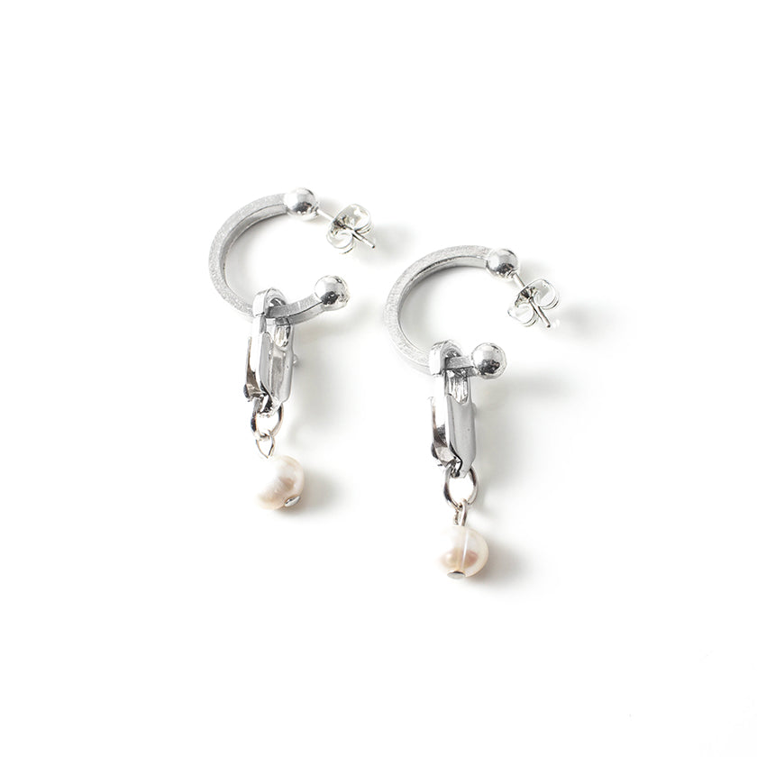 Boucles d'oreilles Havane Argent