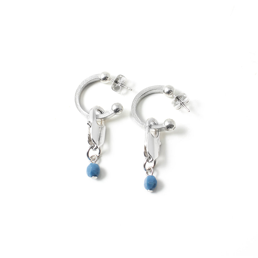 Boucles d'oreilles Havane Argent