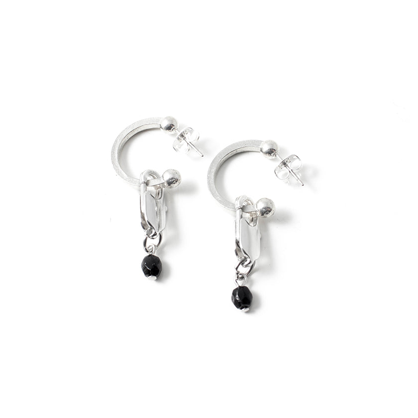 Boucles d'oreilles Havane Argent