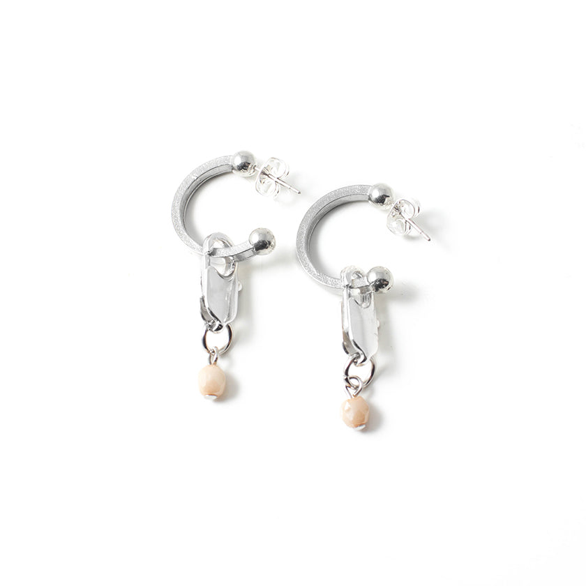 Boucles d'oreilles Havane Argent