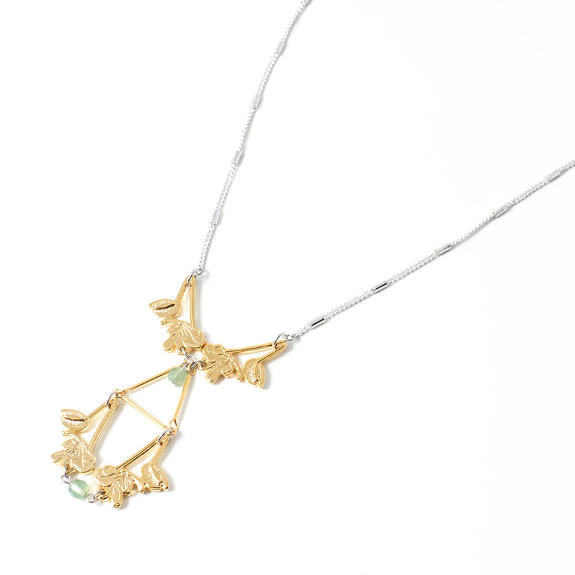 Collier Delhi Deux tons