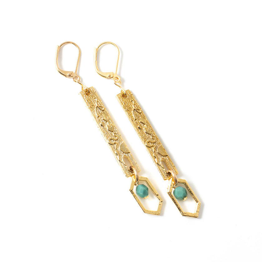 Boucles d'oreilles Marbella Or