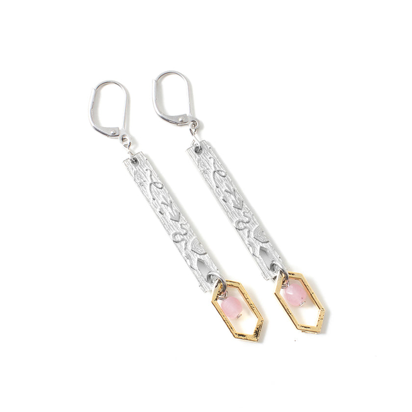 Boucles d'oreilles Marbella Deux tons