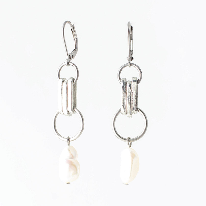 Boucles d'oreilles Louisa Argent