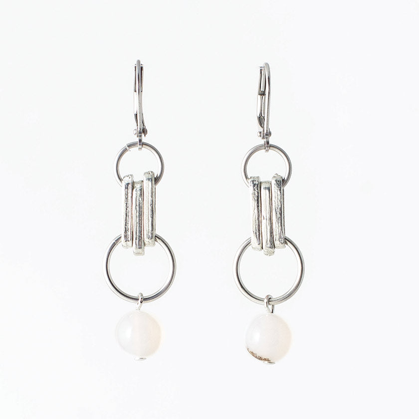 Boucles d'oreilles Louisa Argent
