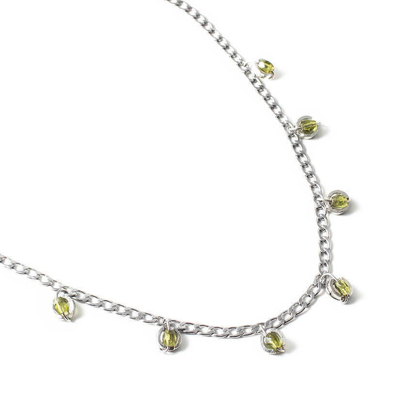 Dakar silver necklace
