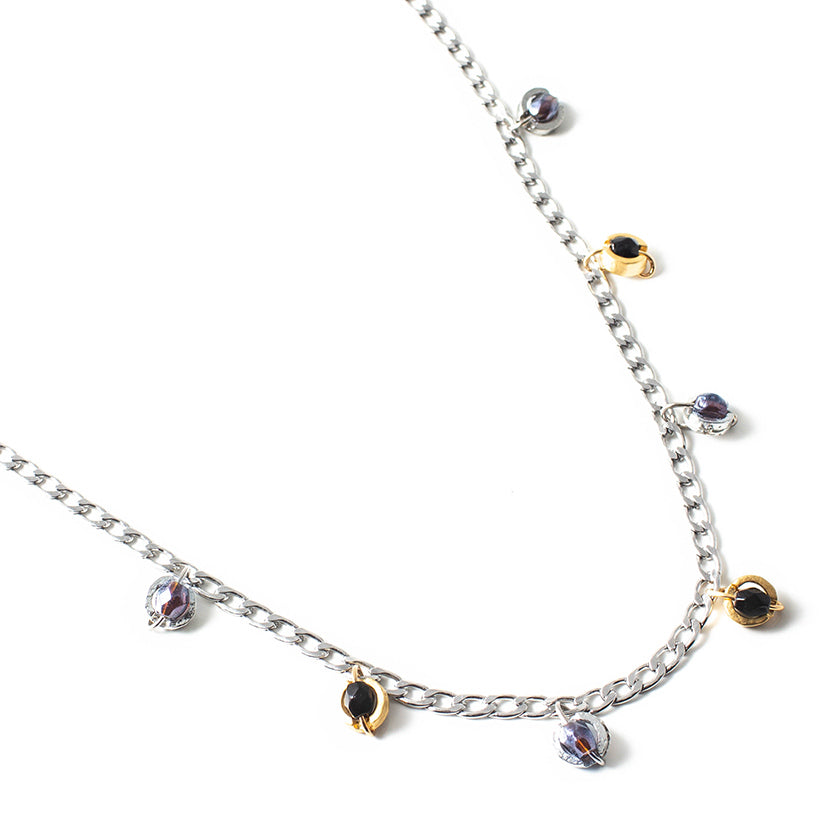 Dakar two-tone necklace