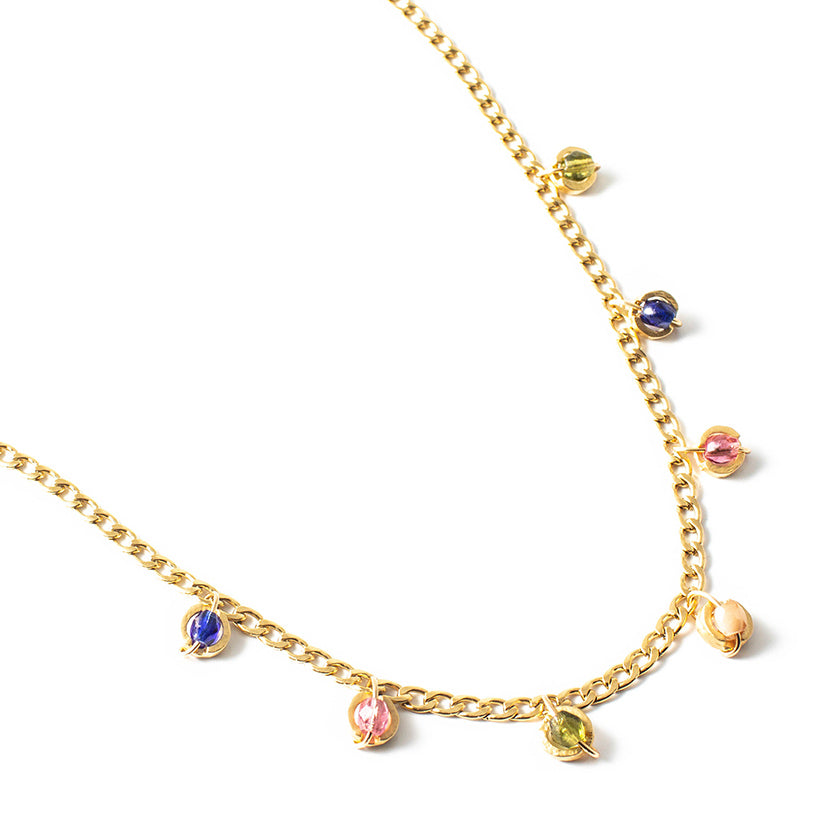 Dakar gold necklace