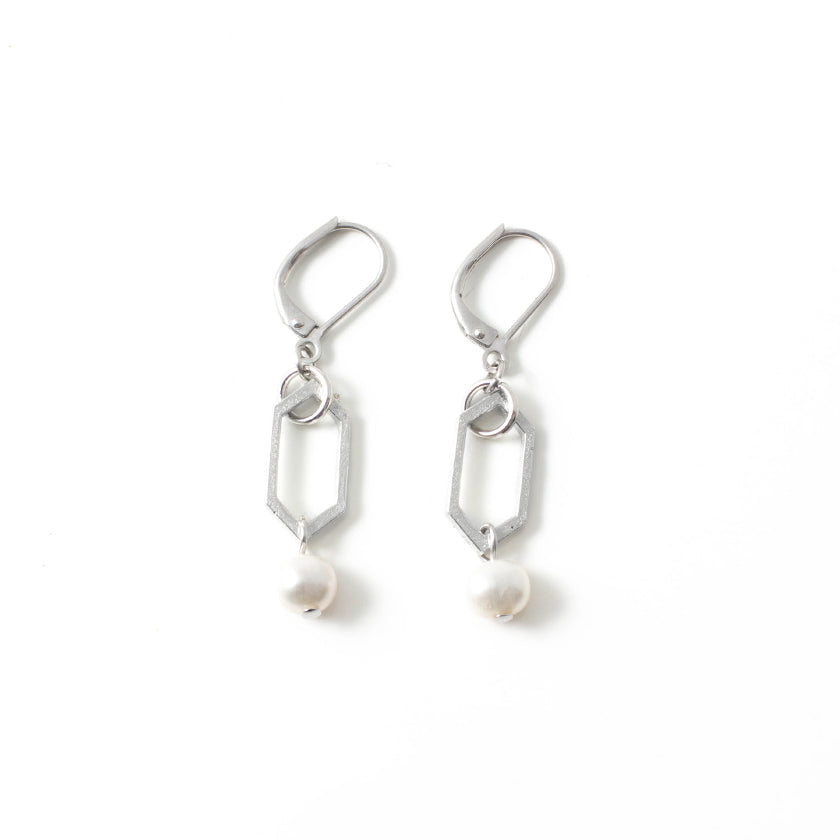 Capri Silver Earrings