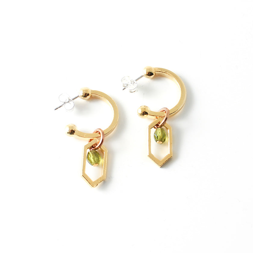 Medan gold earrings