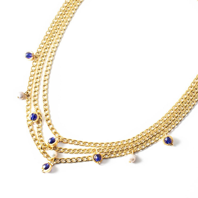 Liverpool gold necklace