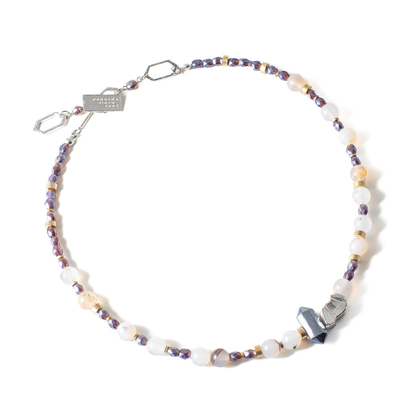 Linz two-tone necklace