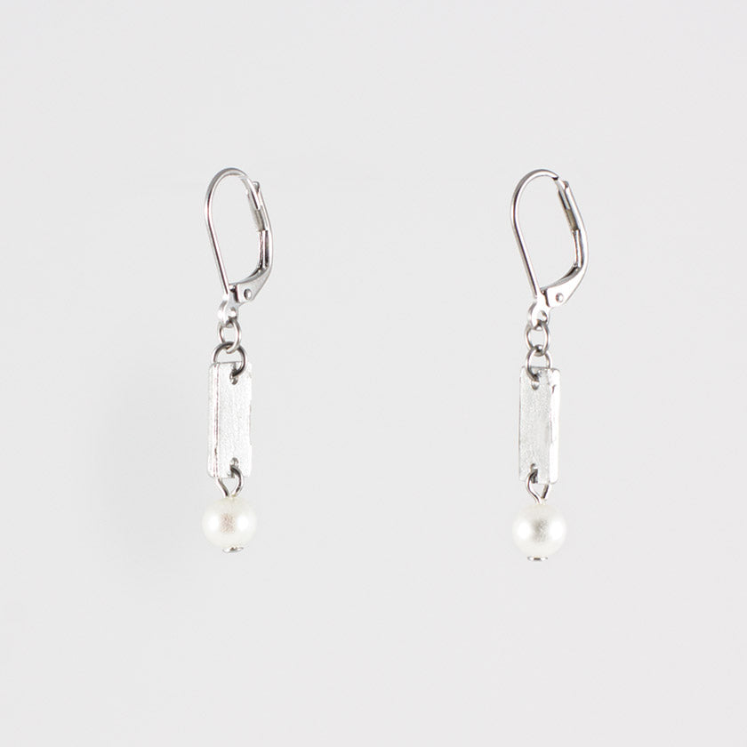 Athena Silver Earrings