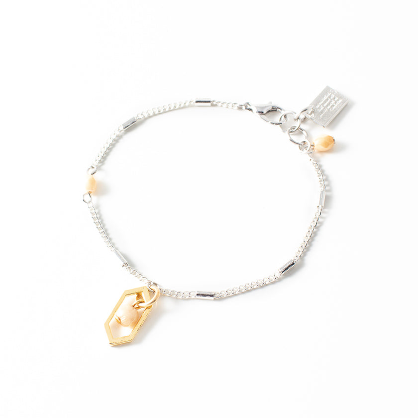 Abisco two-tone bracelet