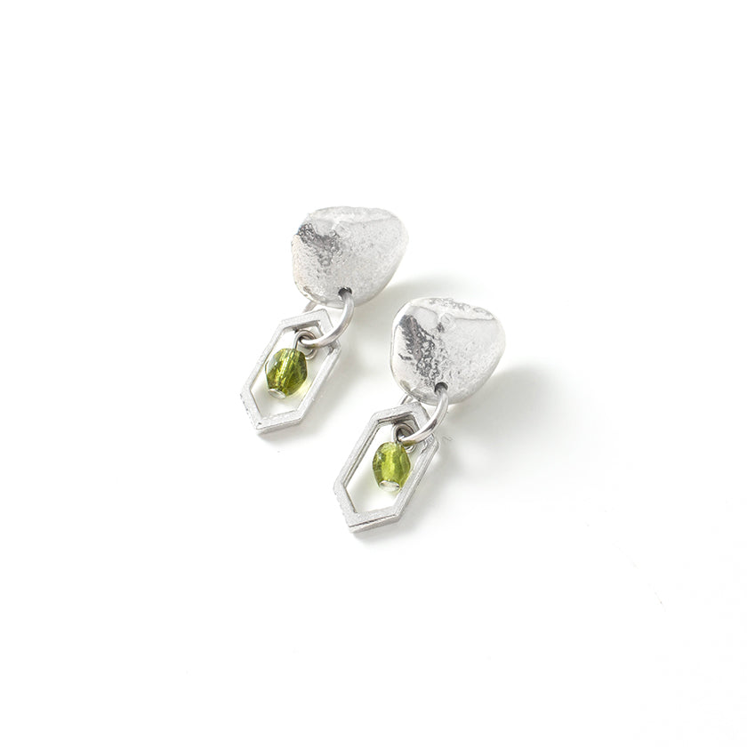 Mazaltan silver earrings