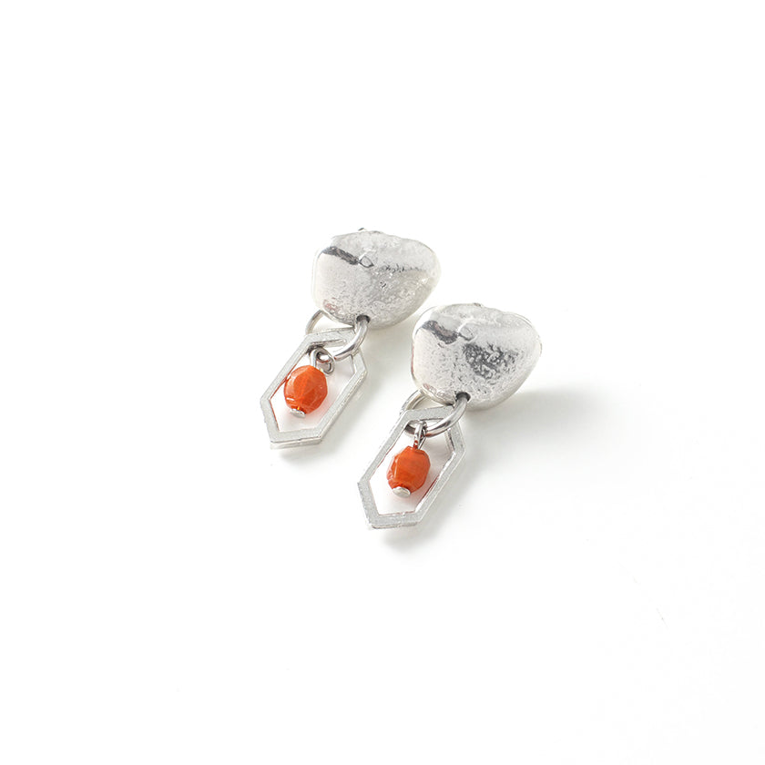 Mazaltan silver earrings