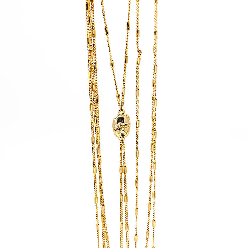 Lopia gold body chain