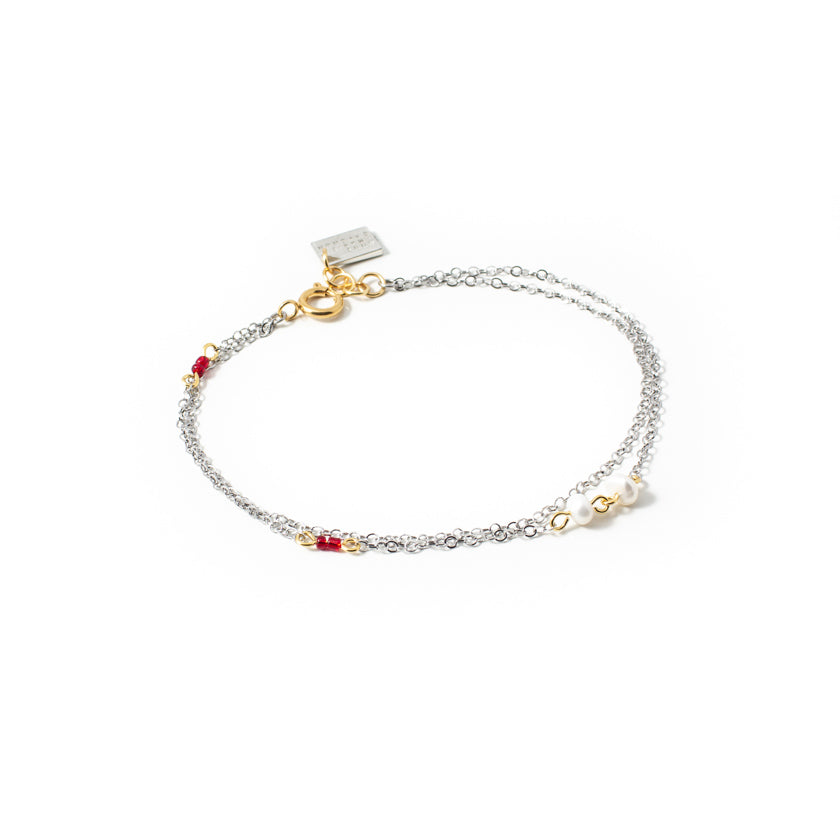 Fioz Two-tone Anklet