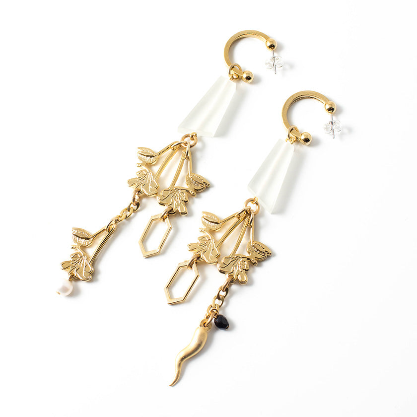 Zurich gold earrings