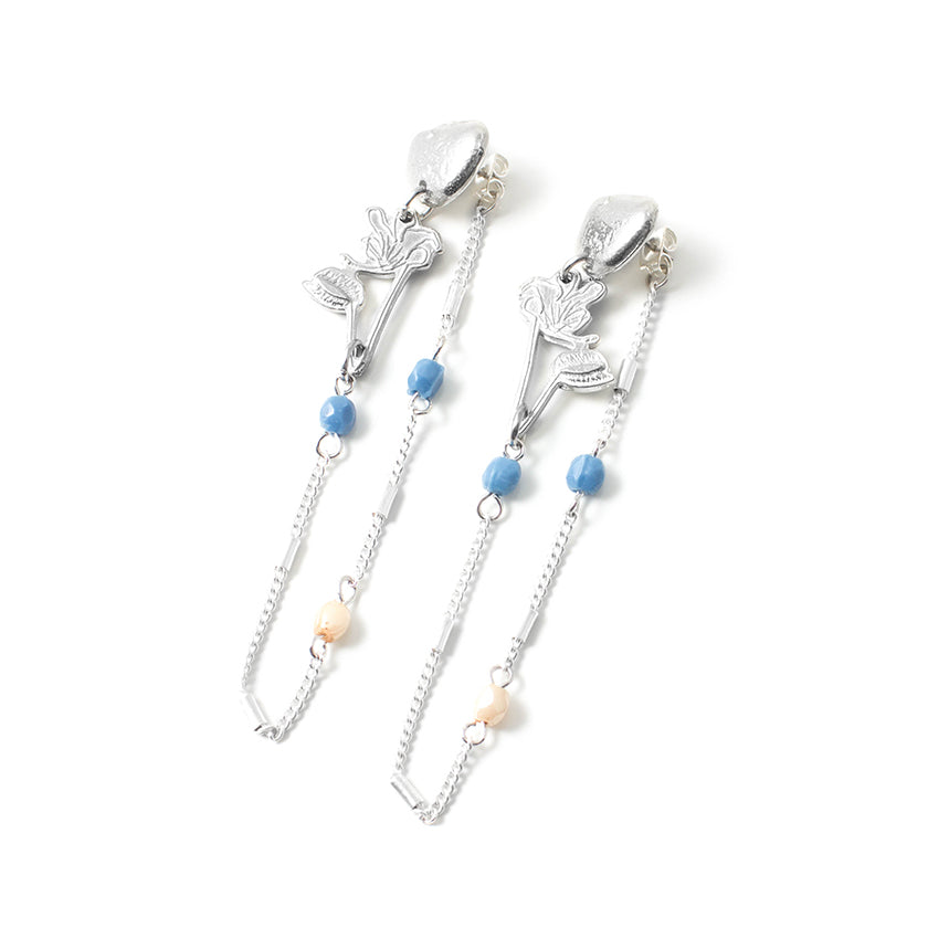 Nungwi silver earrings
