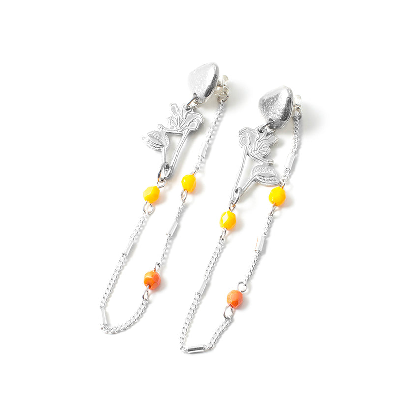 Nungwi silver earrings