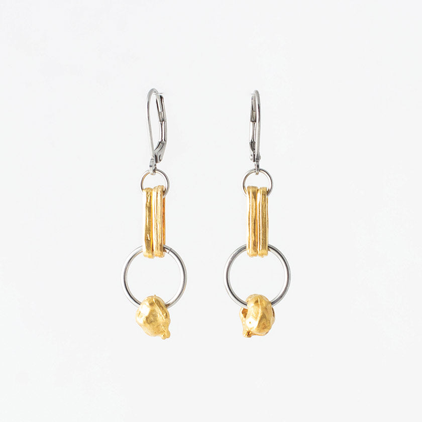 Cesar Two-tone Earrings