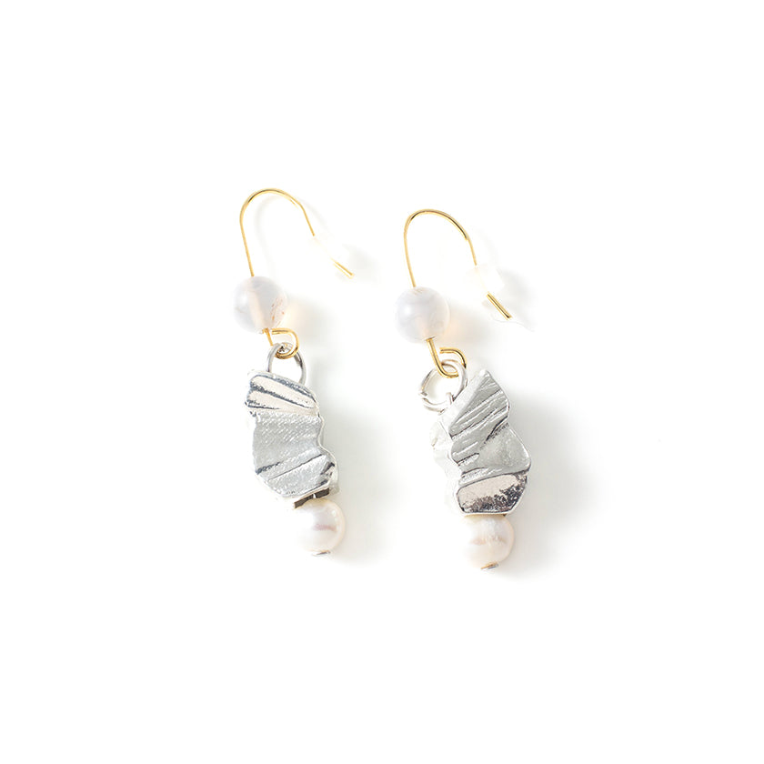 Boucles d'oreilles Nosara Deux tons