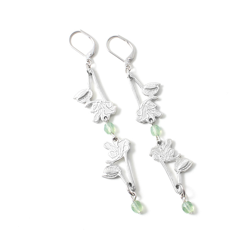 Boucles d'oreilles Myrtos Argent