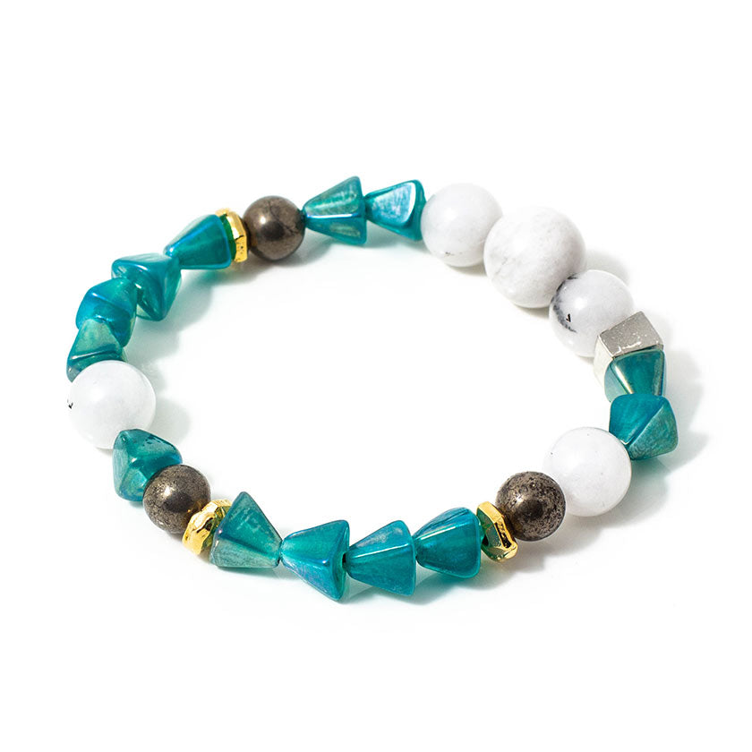 Itza two-tone bracelet