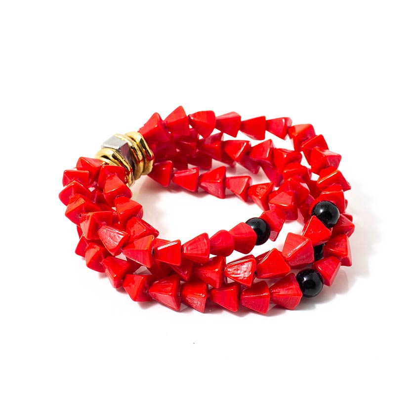 Bracelet Wika Deux tons