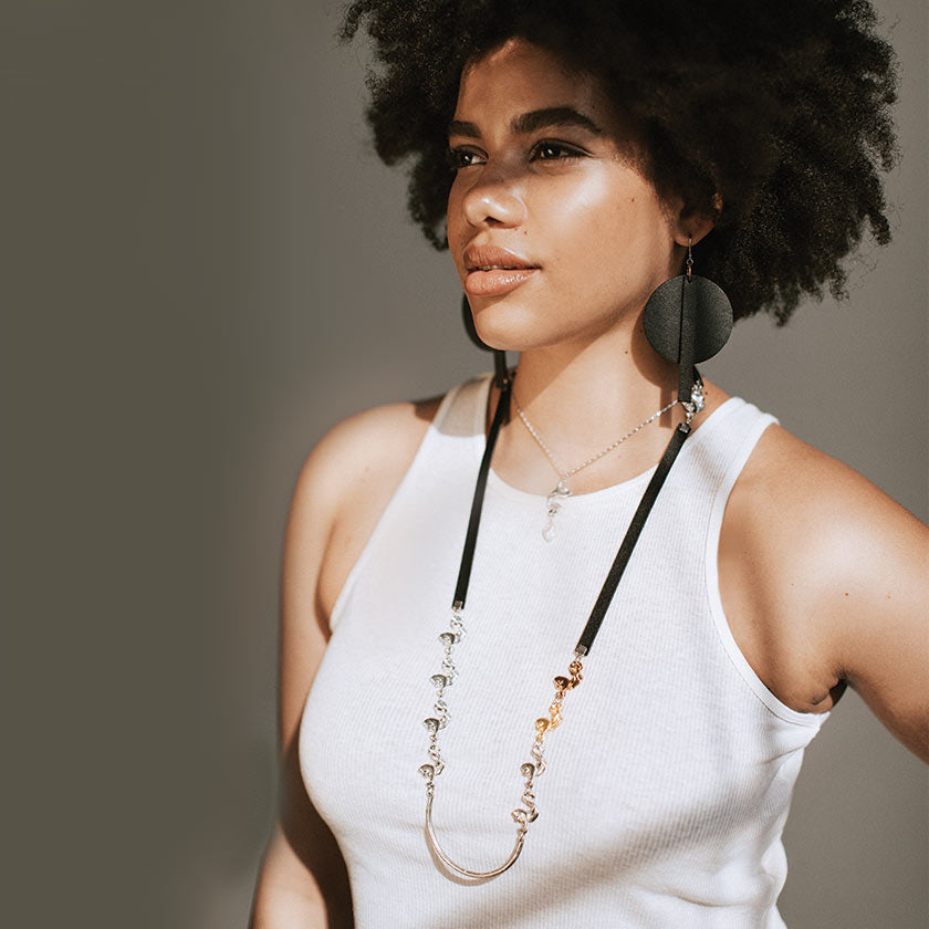 Rafaelle Two-tone Necklace