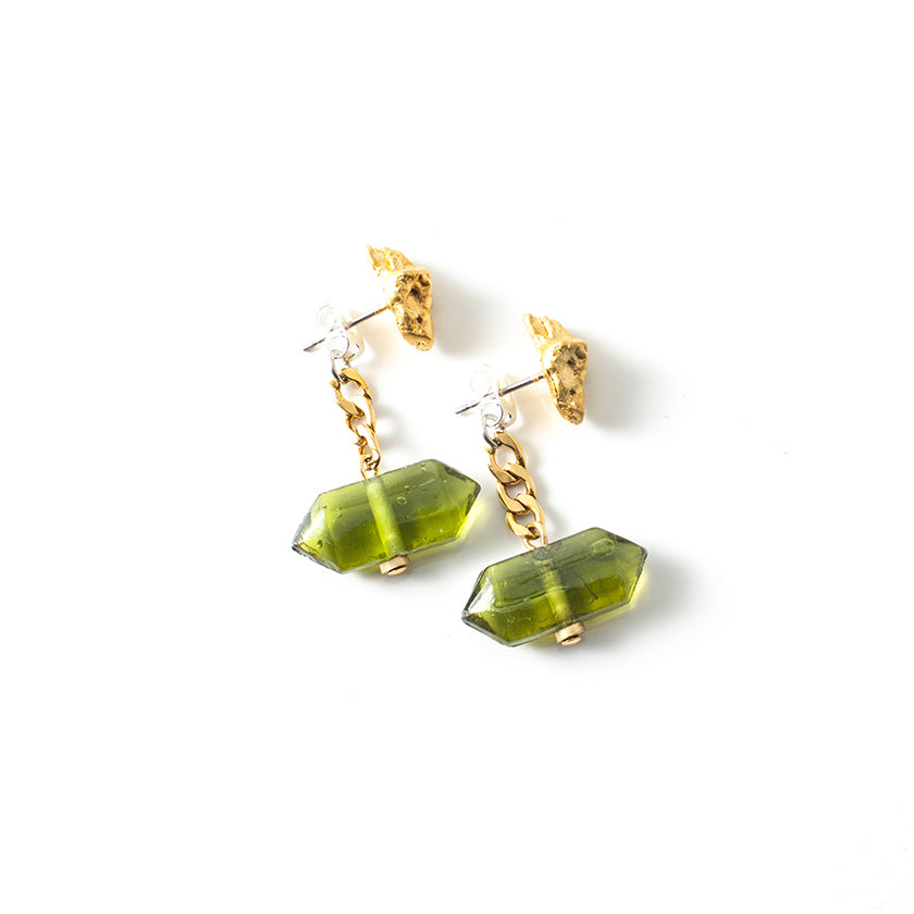Boucles d'oreilles Nagoya Or