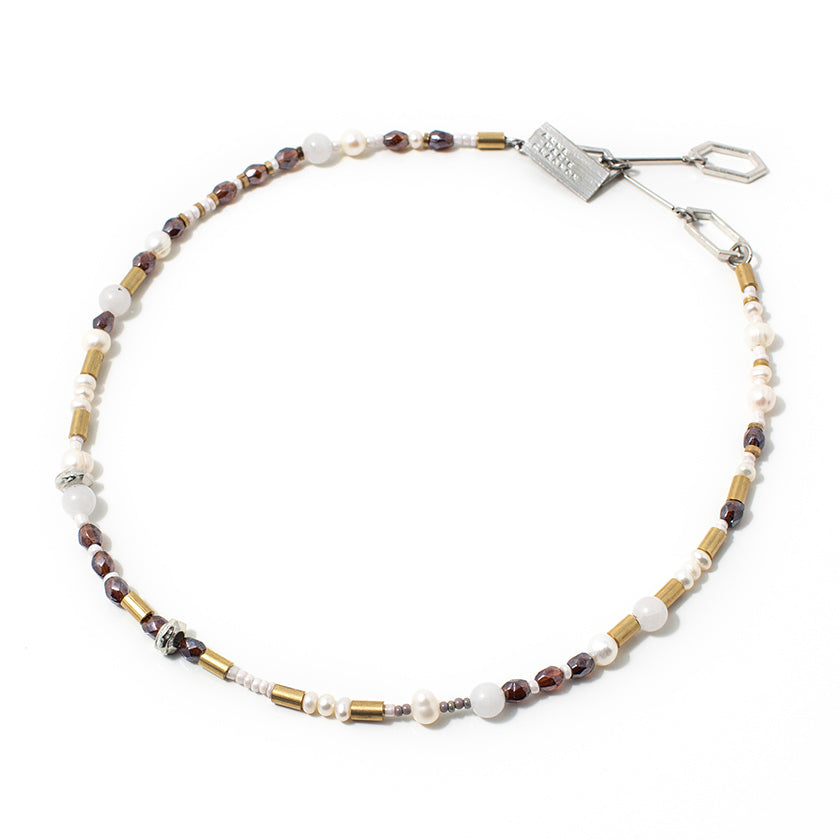 Glea Two-tone Necklace