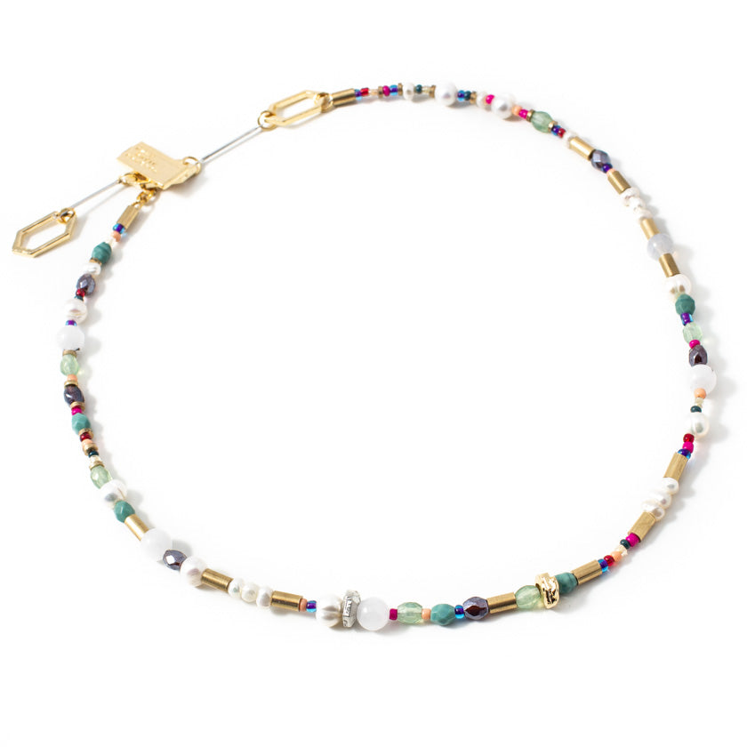 Glea Two-tone Necklace