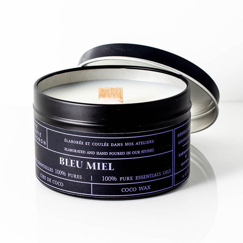 Bougie Bleu Miel