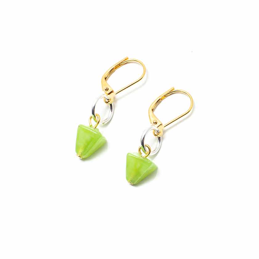 Boucles d'oreilles Boba Deux tons