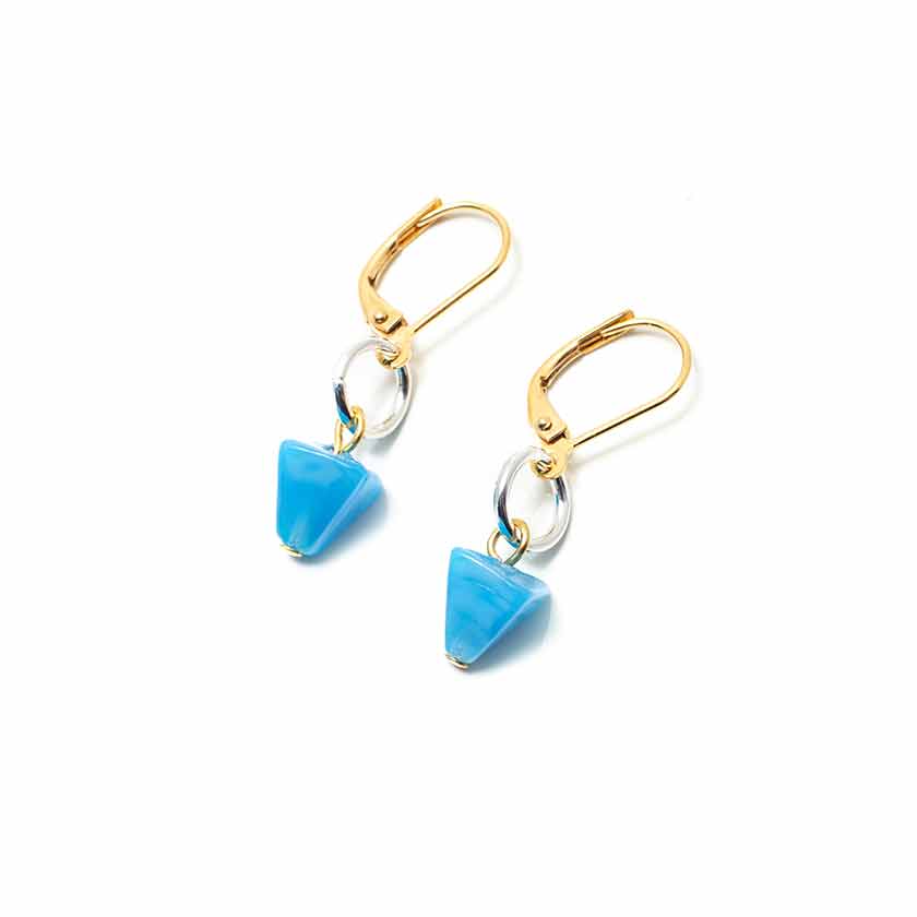 Boucles d'oreilles Boba Deux tons