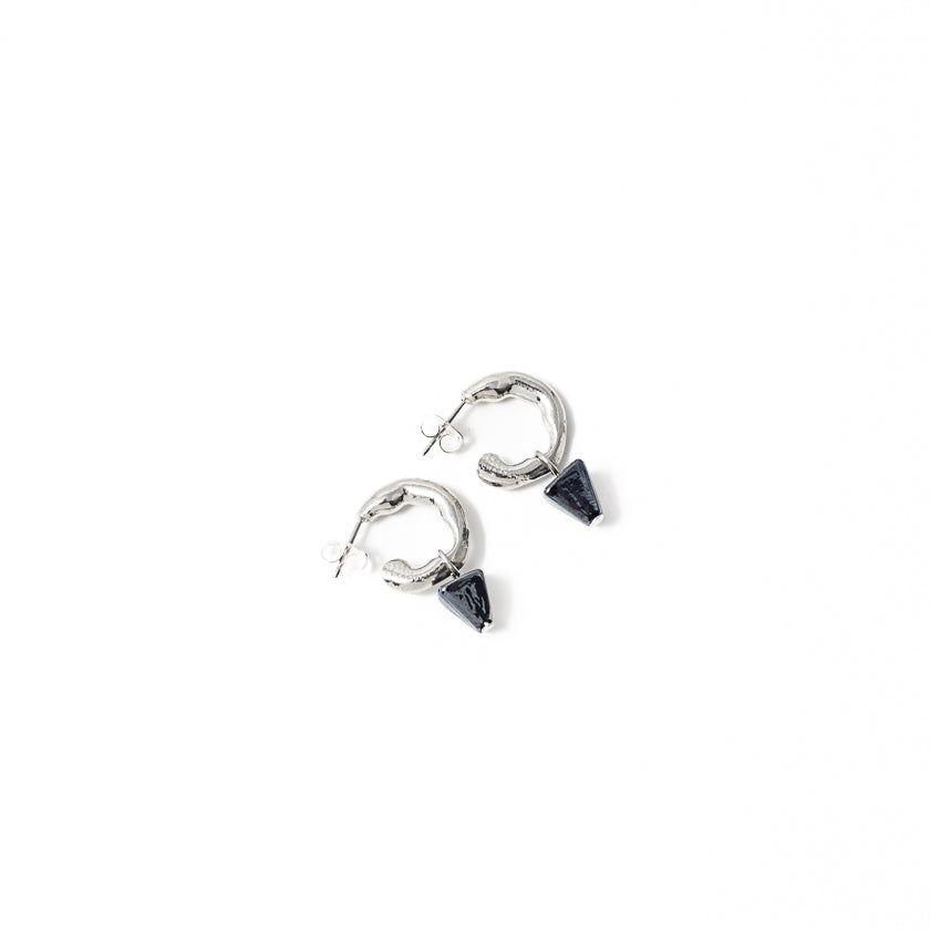 Boucles d'oreilles Enom Argent