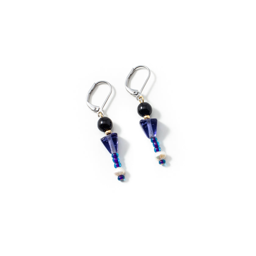 Boucles d'oreilles Calea Deux tons
