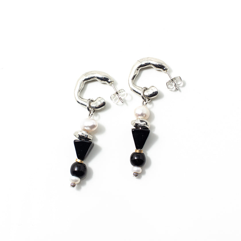 Boucles d'oreilles Mabe Argent