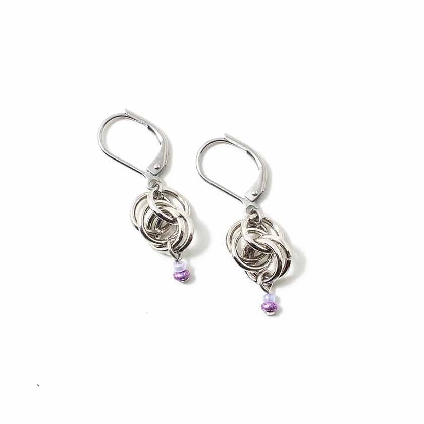 Boucles d'oreilles Bime Argent