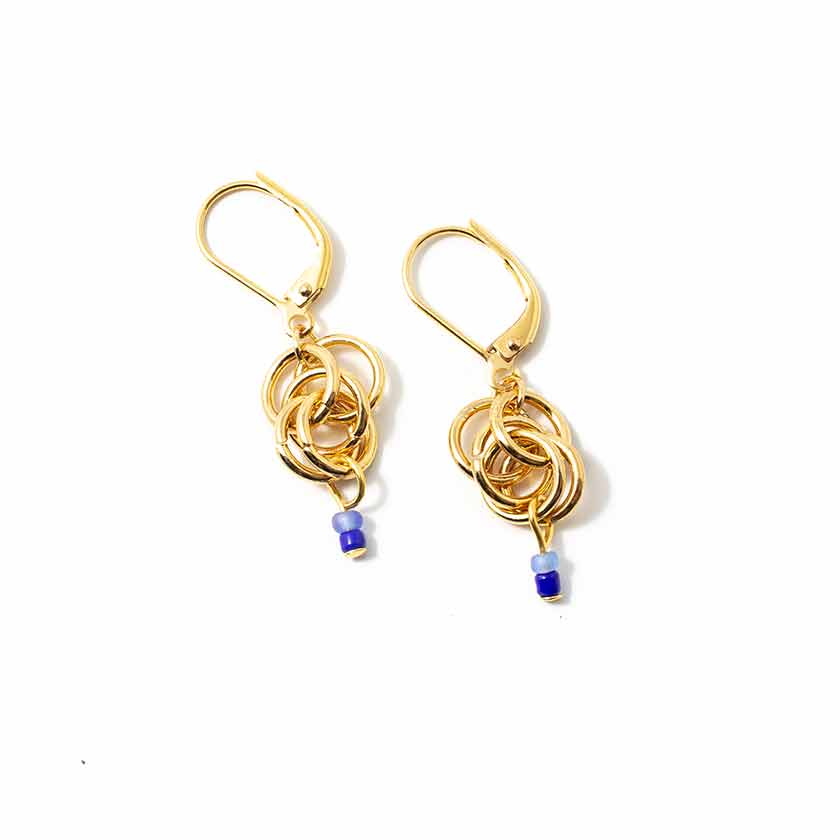 Bime Gold Earrings
