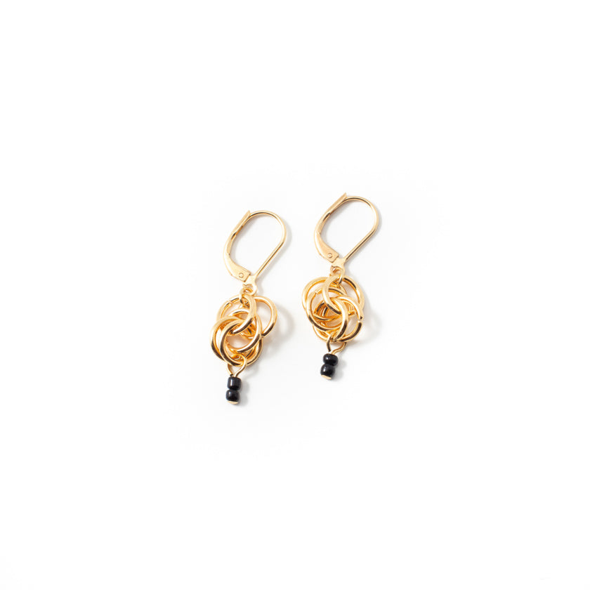 Bime Gold Earrings