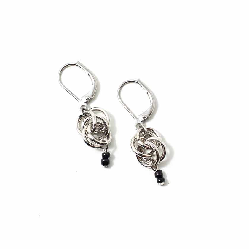 Boucles d'oreilles Bime Argent